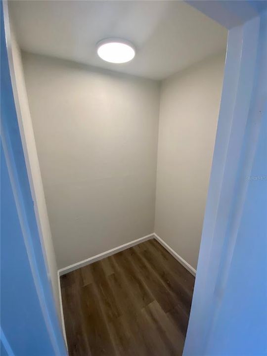 Hall closet