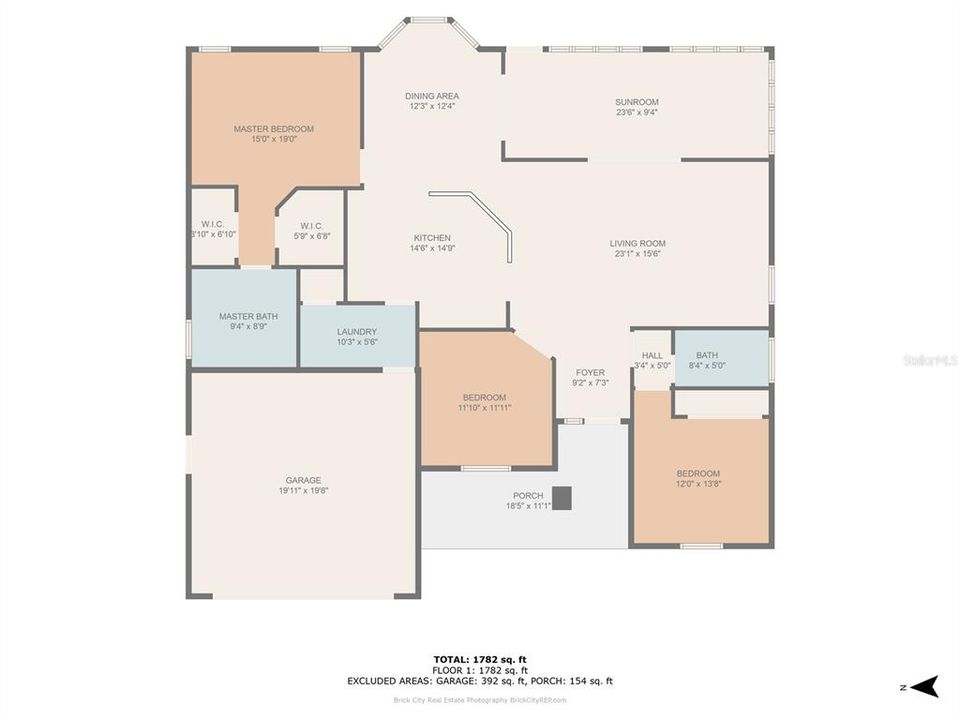 Active With Contract: $327,900 (3 beds, 2 baths, 1674 Square Feet)