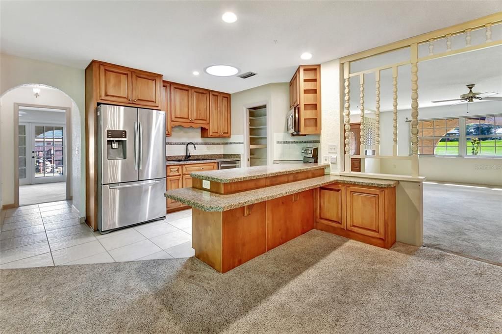 Remodeled Kitchen.