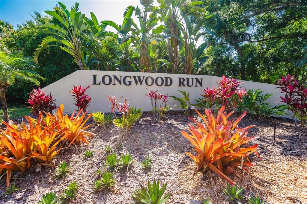 Entrance to Longwood Run