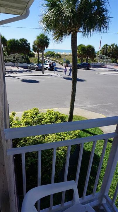 Beach View from balcony