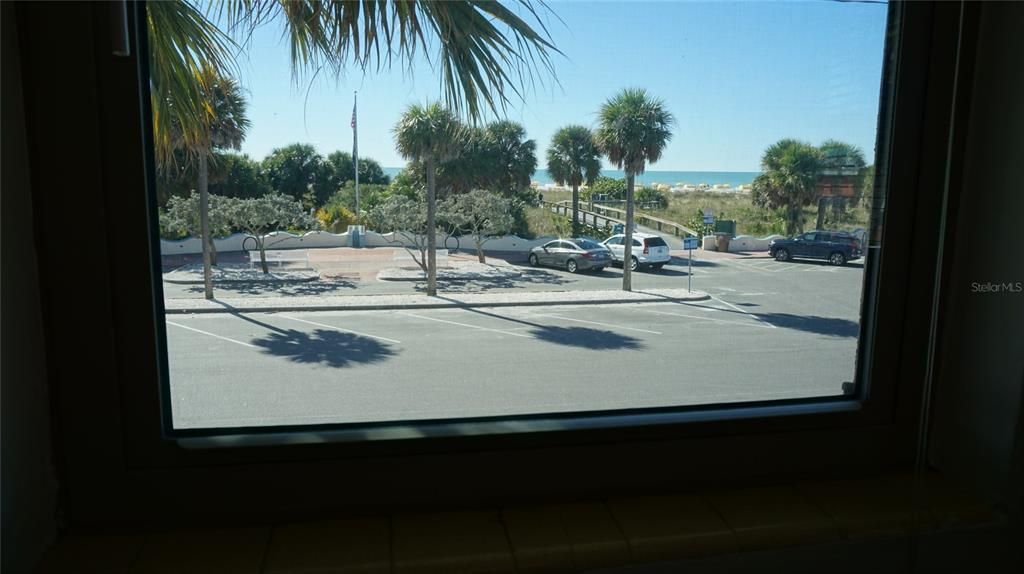 Beach View from Bedroom window