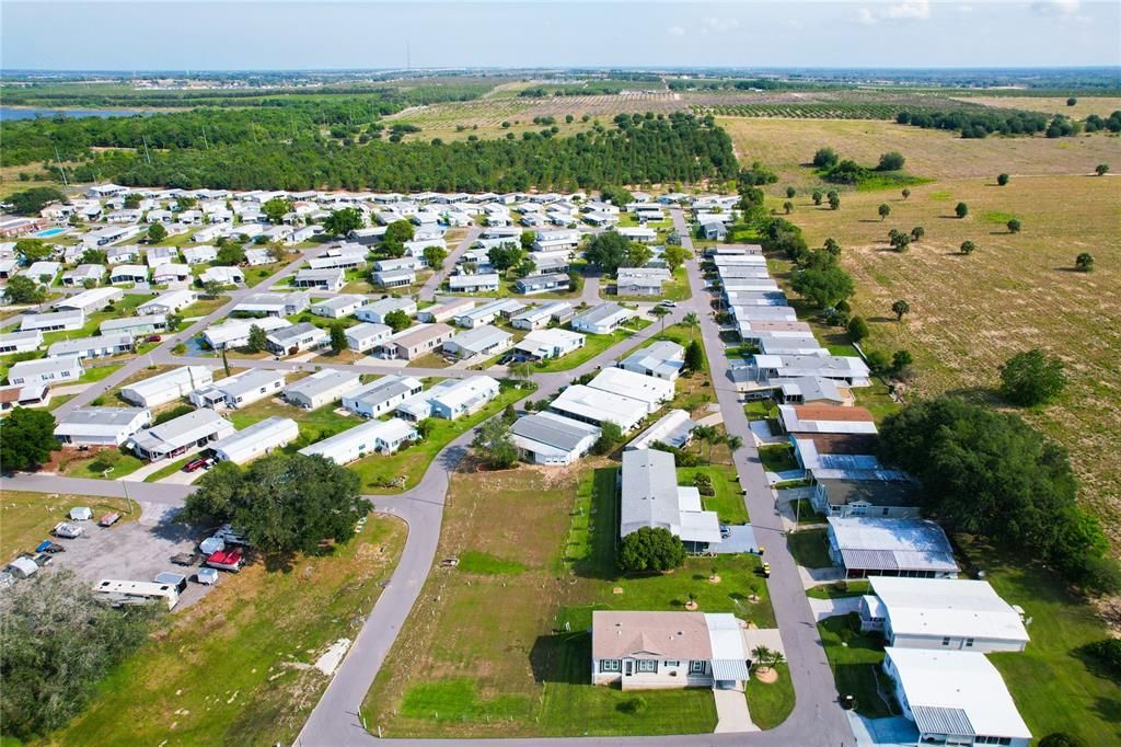 Aerial of the community