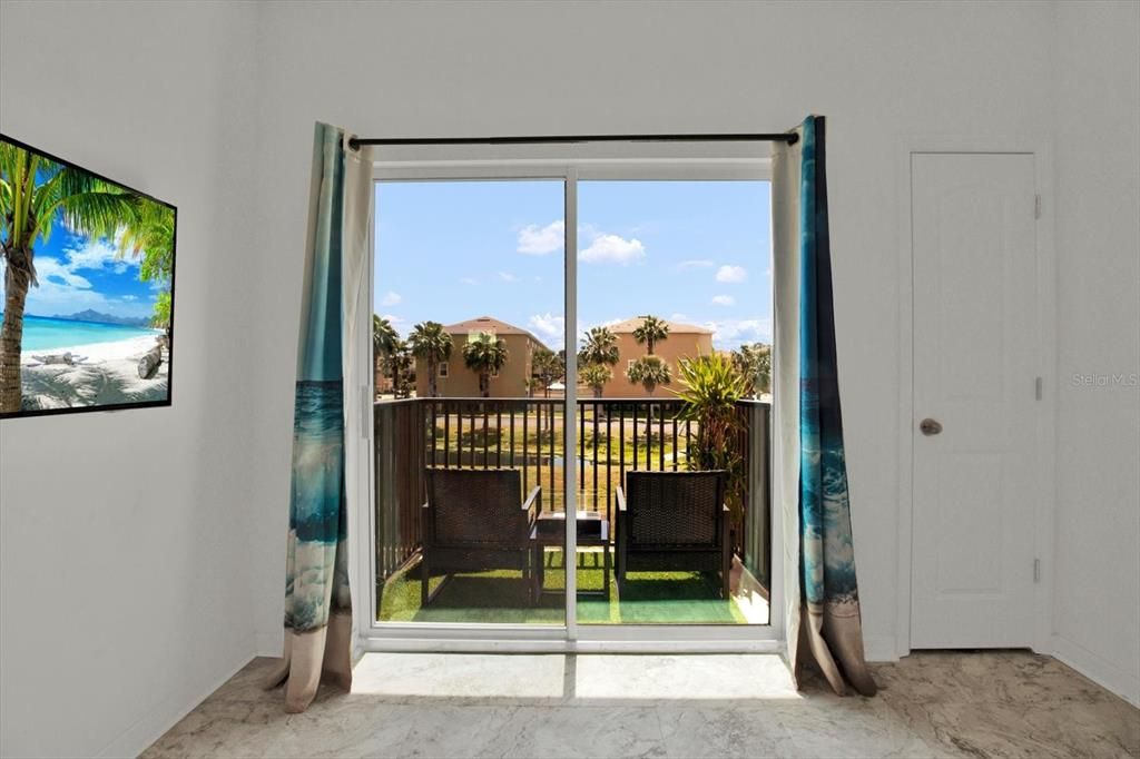 First Bedroom Balcony