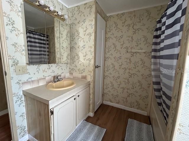 Guest Bathroom with shower and tub
