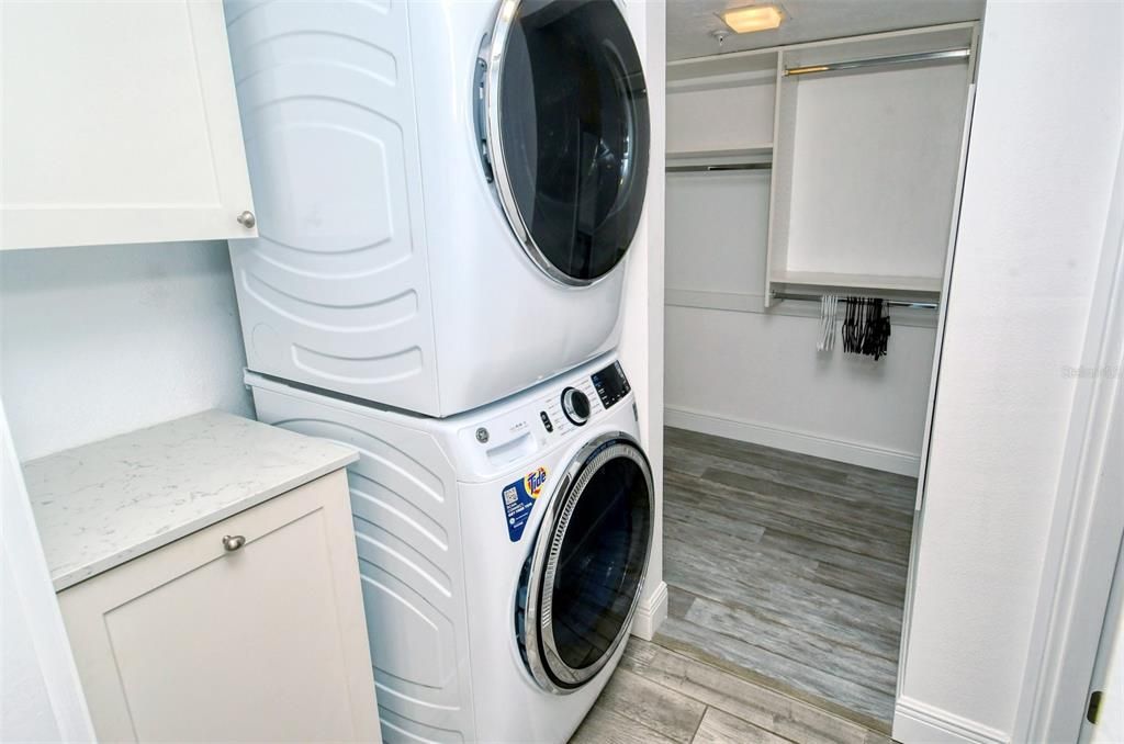 Large washer & dryer