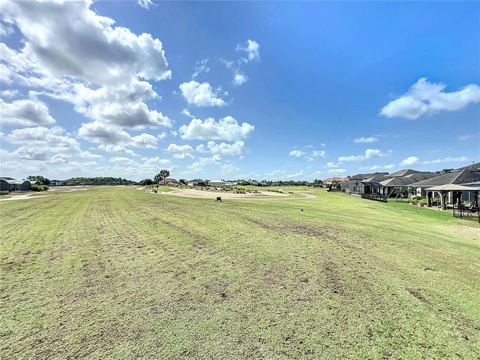 Golf front View from Rear of Property