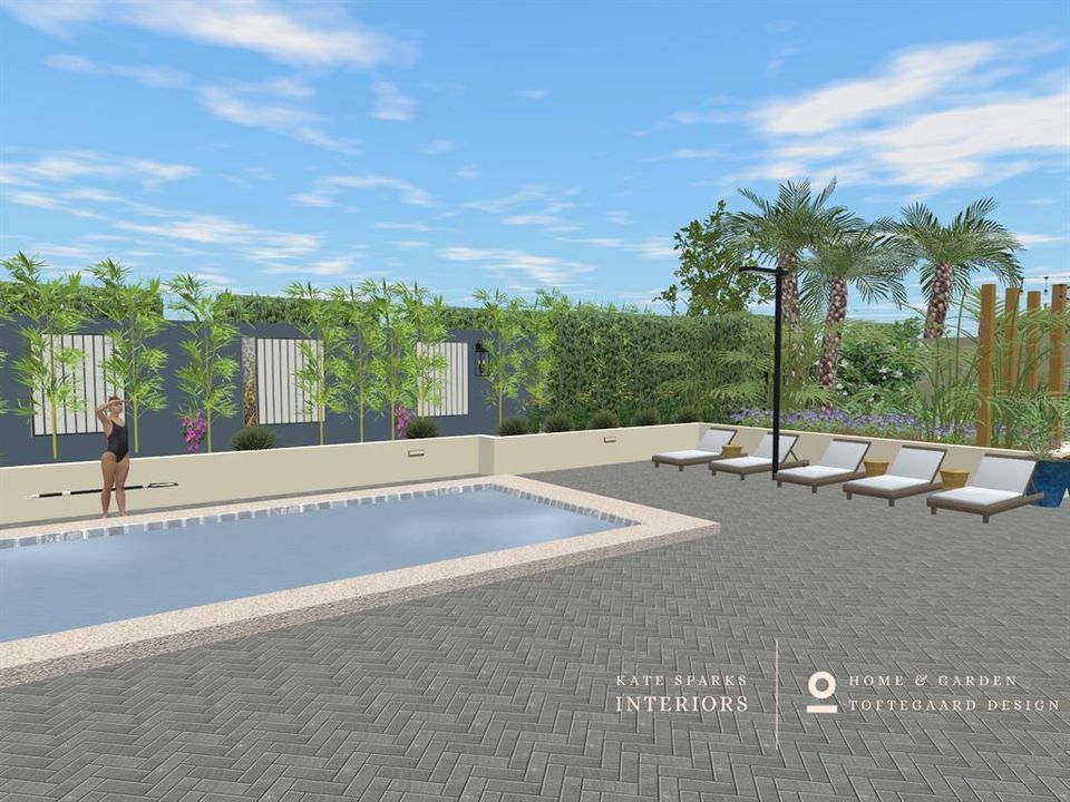 New courtyard virtual photo renderings