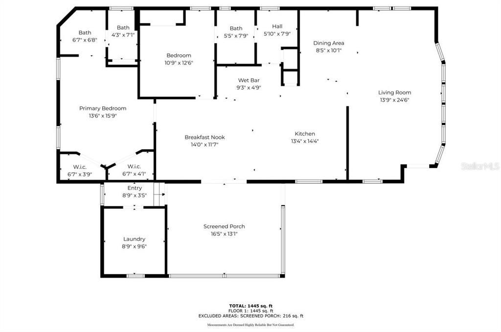 For Sale: $205,000 (2 beds, 2 baths, 1482 Square Feet)