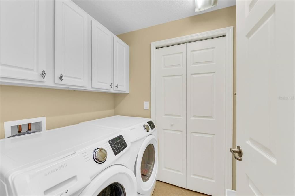 Laundry Room with Cabinetry