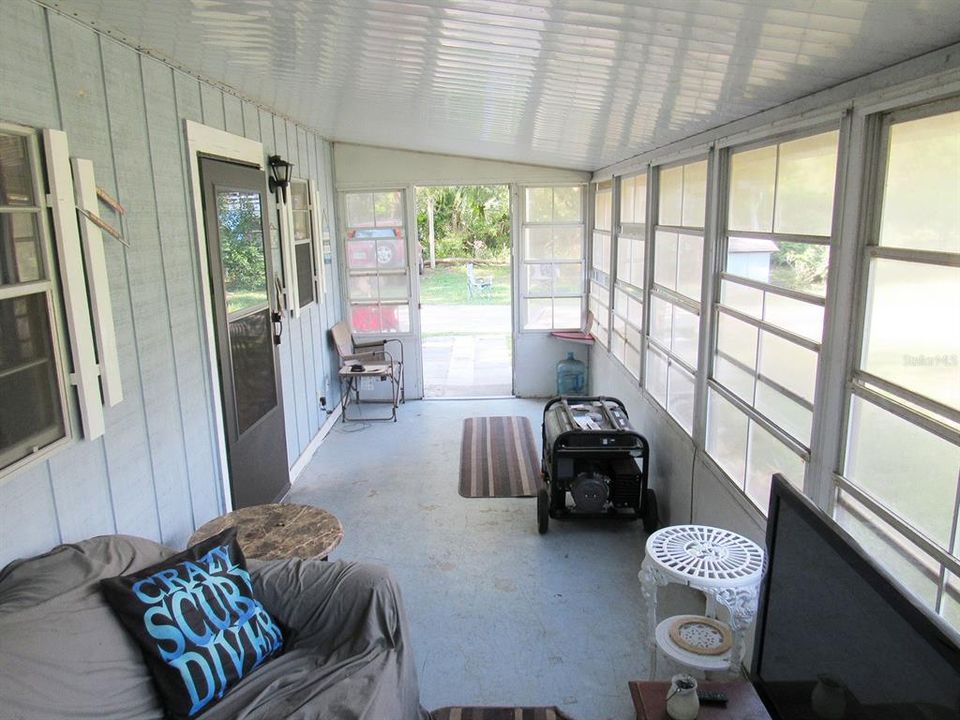 Front screened porch