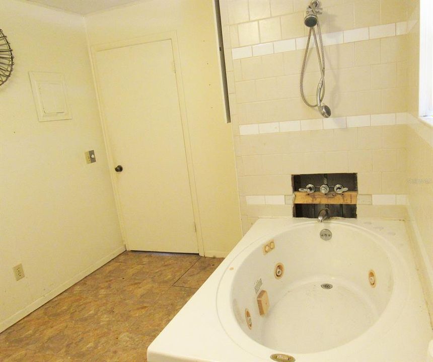 Master Bathroom with Jacuzzi Tub