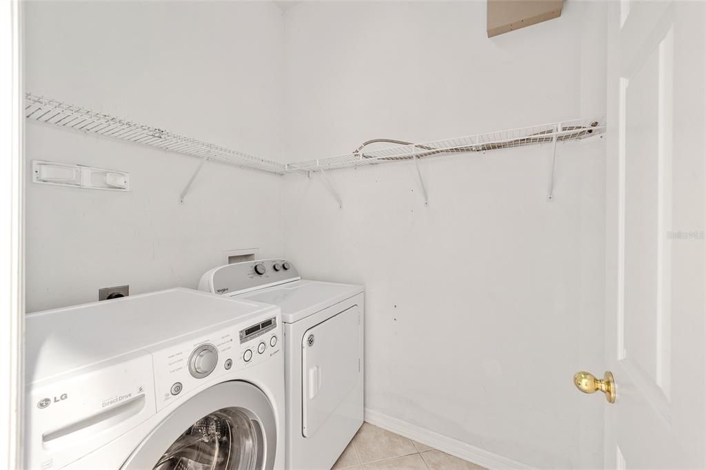 LAUNDRY ROOM WITH WASHER AND DRYER