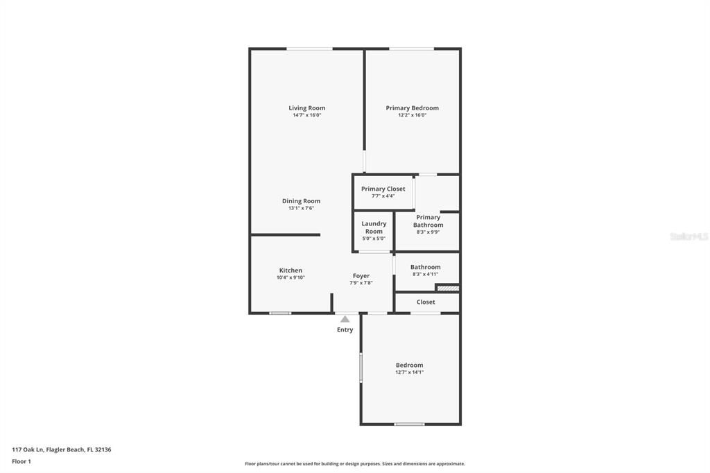 На продажу: $350,000 (2 спален, 2 ванн, 1113 Квадратных фут)