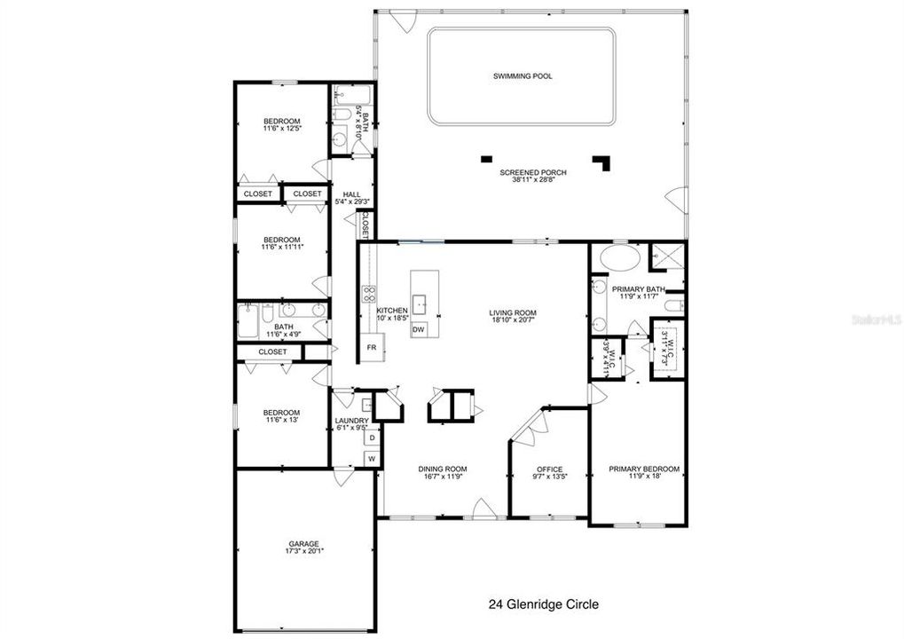 For Sale: $469,000 (4 beds, 3 baths, 2312 Square Feet)