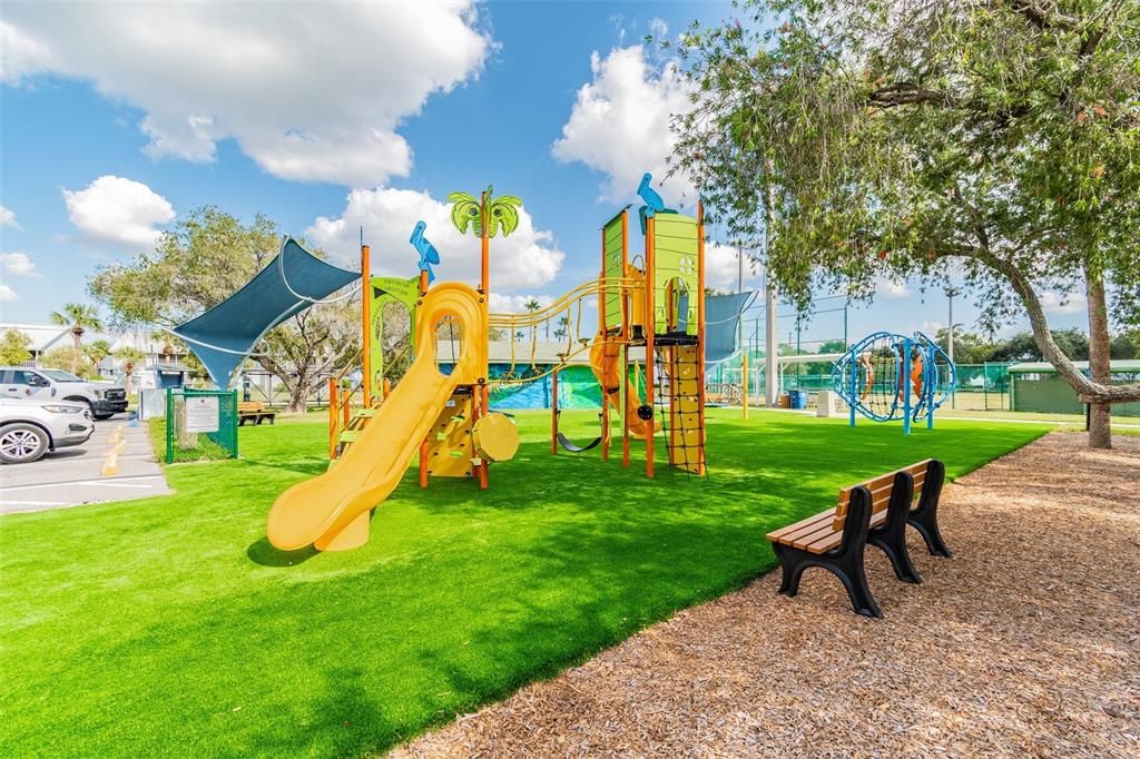 New playground at Rosselli Park