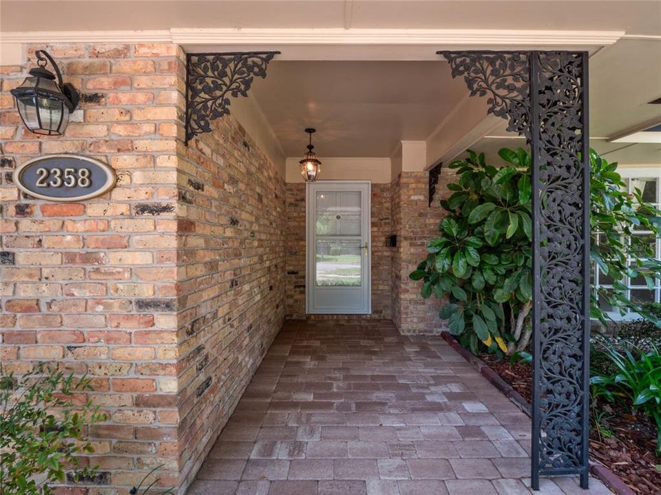 Covered Entry Way