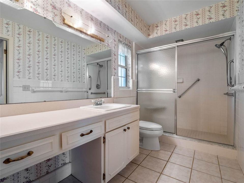 Primary Bath with Walk In Shower