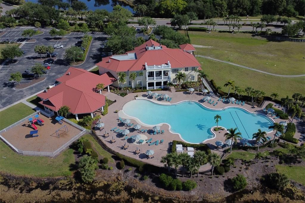 Amenities aerial view