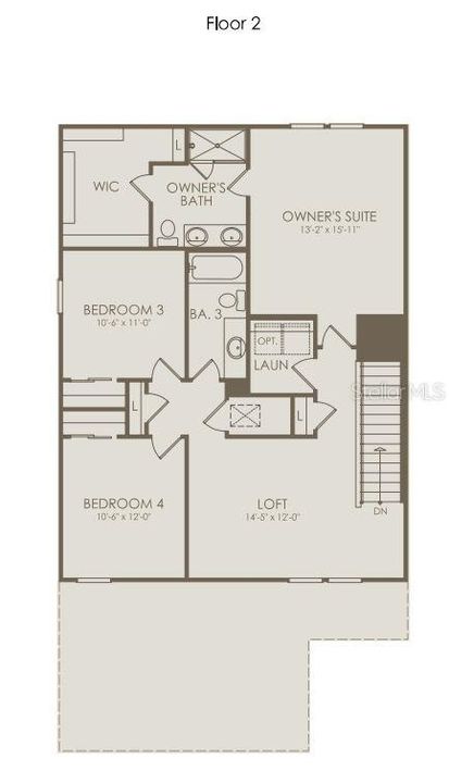 Floor Plan - Floor Two