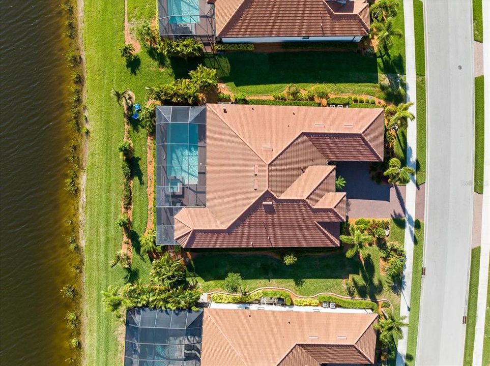 Arial Views of House