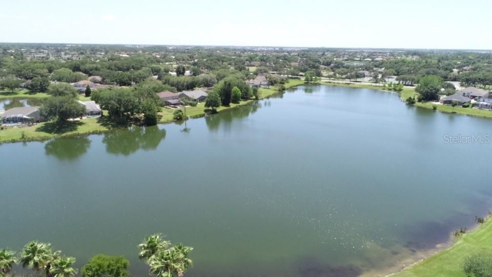 Aerial Lakefront View