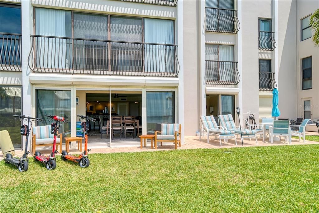 Ground Floor Unit Just Steps Away From Beach