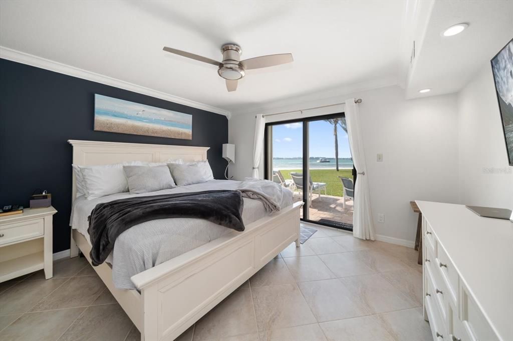Primary Bedroom with Direct Access to Beachfront
