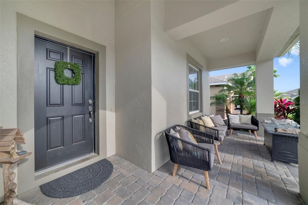 Large covered front porch welcomes you home!