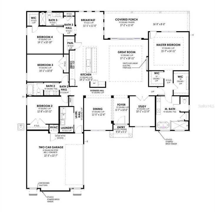 For Sale: $835,156 (4 beds, 3 baths, 2745 Square Feet)