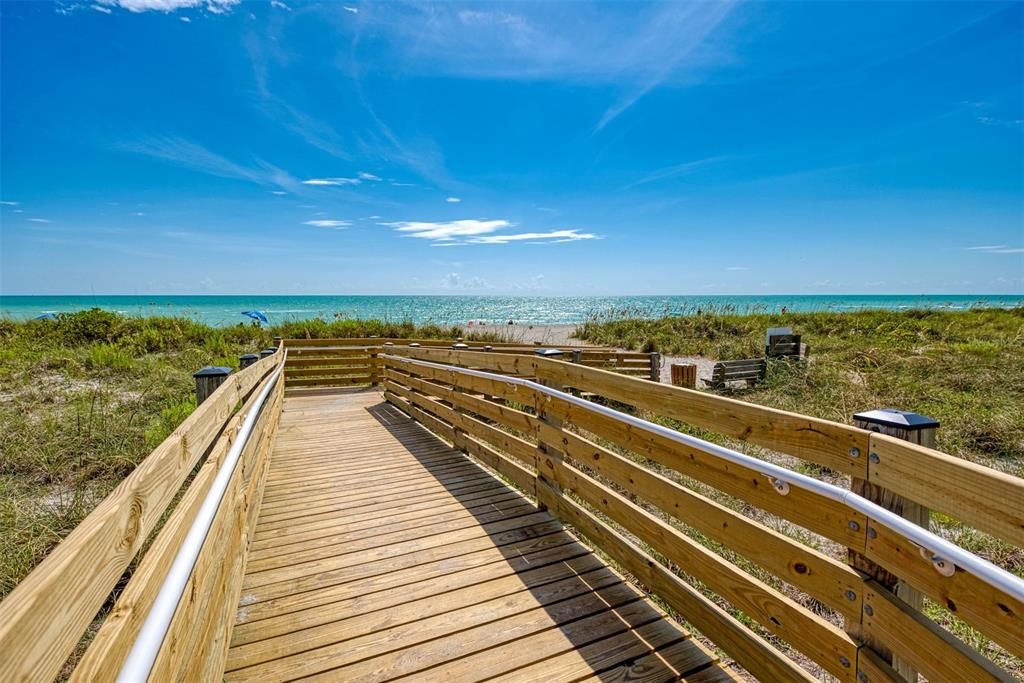 The board walk to Venice Beach