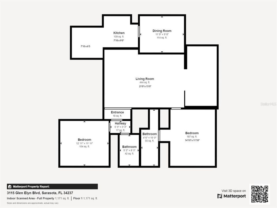 For Sale: $329,900 (2 beds, 2 baths, 1236 Square Feet)