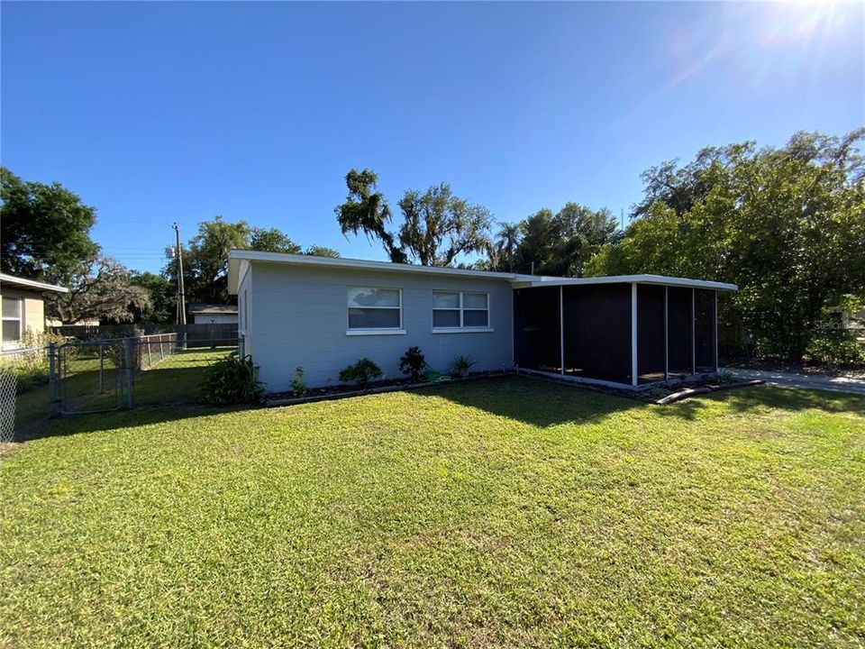 Front Yard of Home