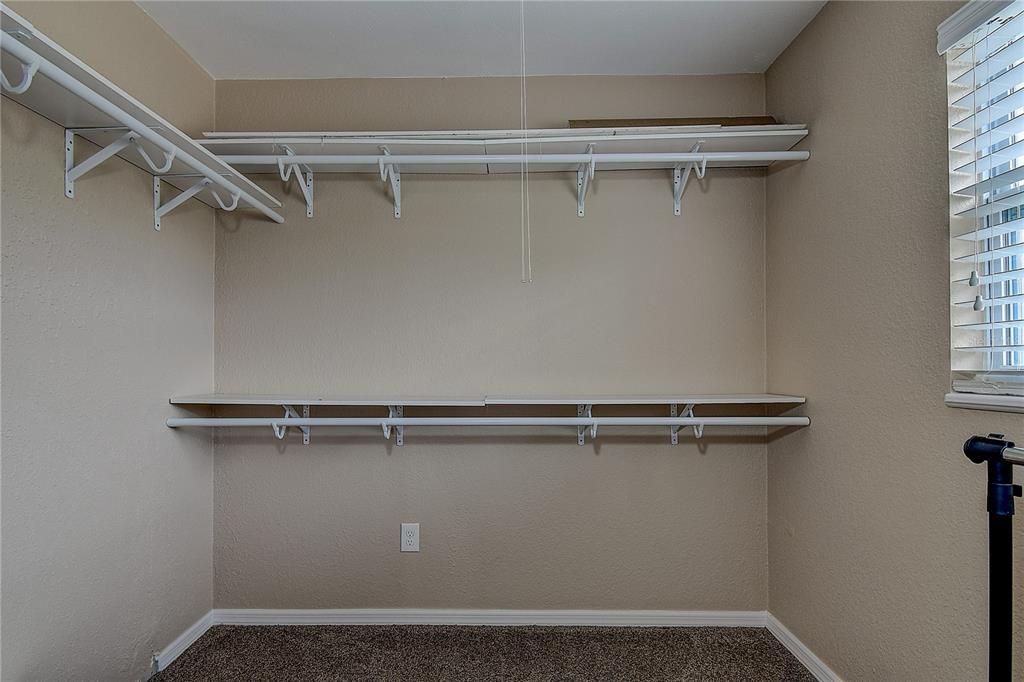 Why yes it is a walk-in closet.