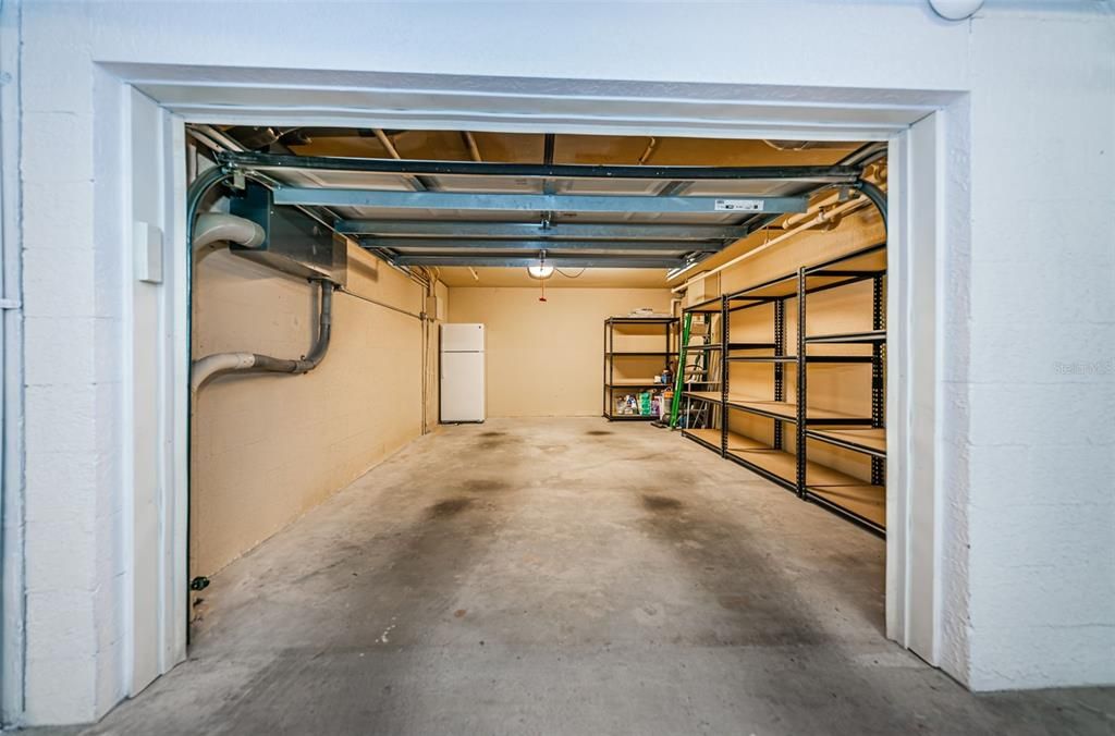 Plenty of space for your vehicle, storage or golf cart.