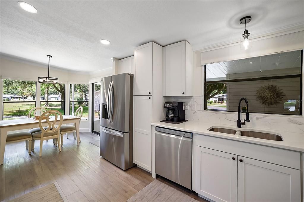 Kitchen and dining have great flow, perfect for entertaining.