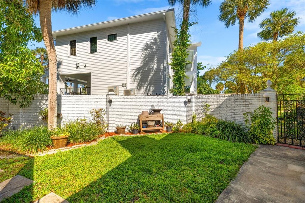 Side Yard with Green Space