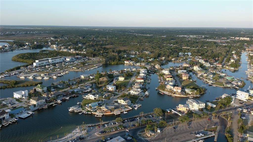 AERIAL VIEW OF COASTLINE