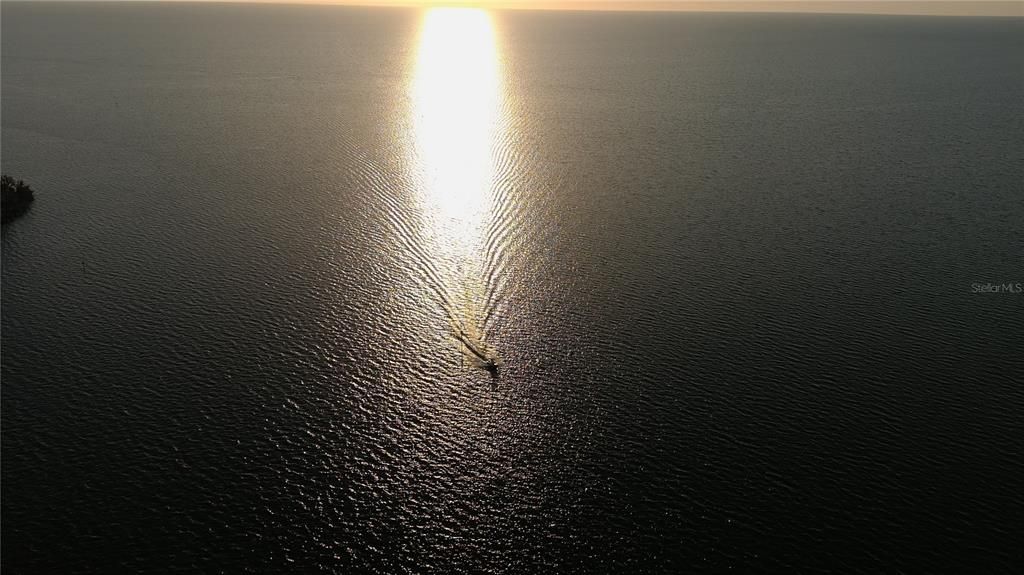 BOAT COMING INTO CHANNEL