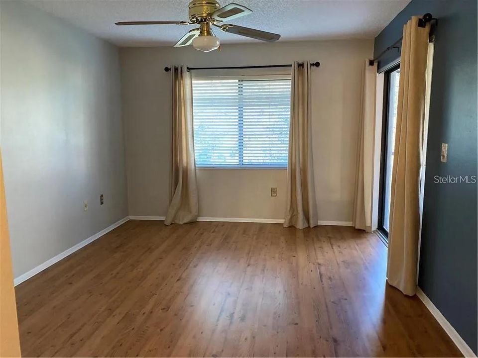 main bedroom with lanai access