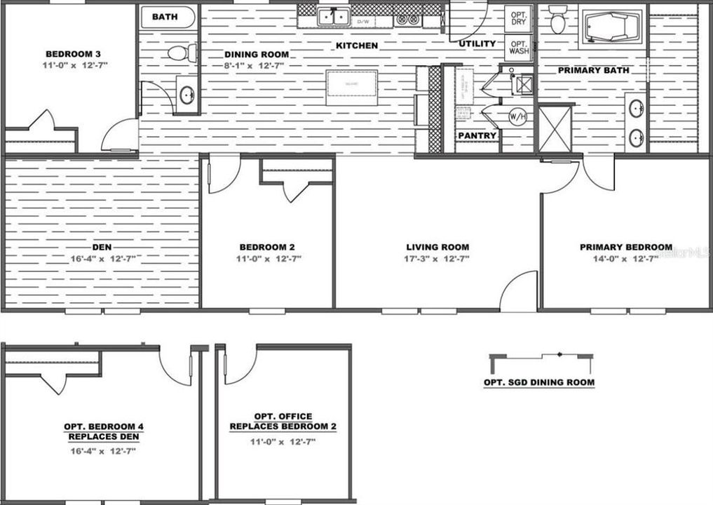 Layout of home