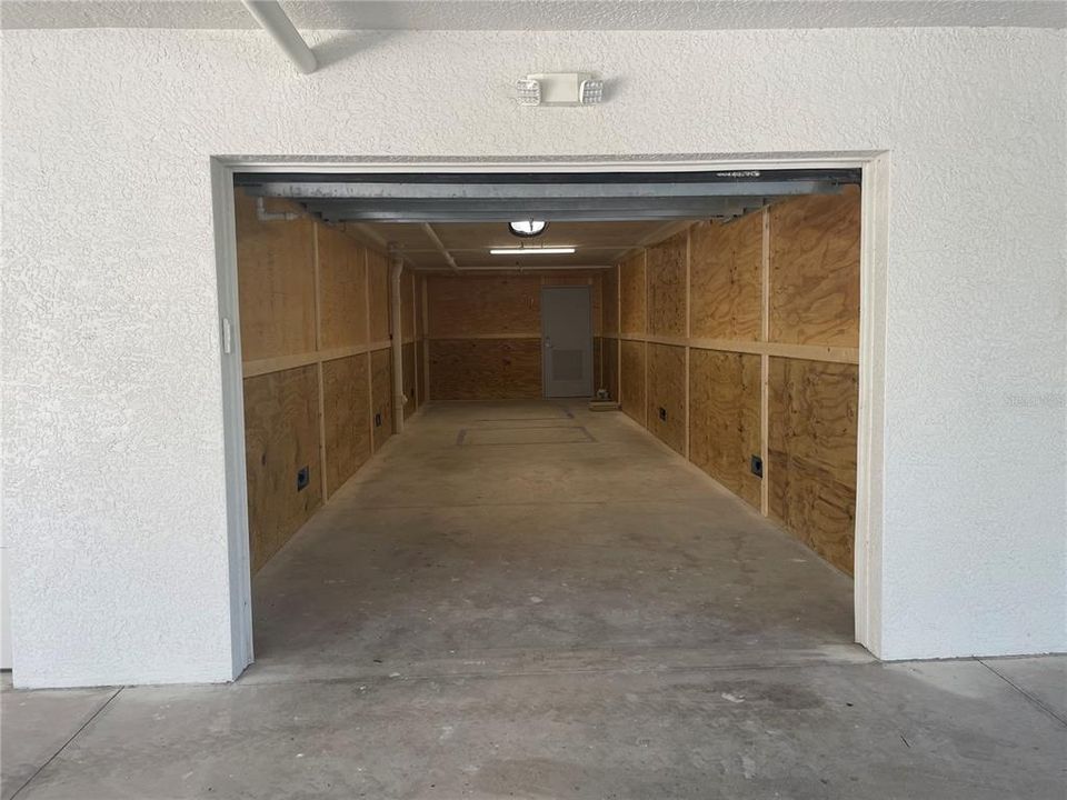 Storage at Rear of Garage