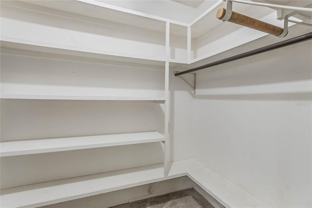 Primary Walk in Closet