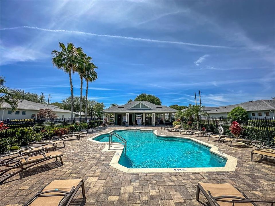Enjoy your private resort-style community pool and pavilion.