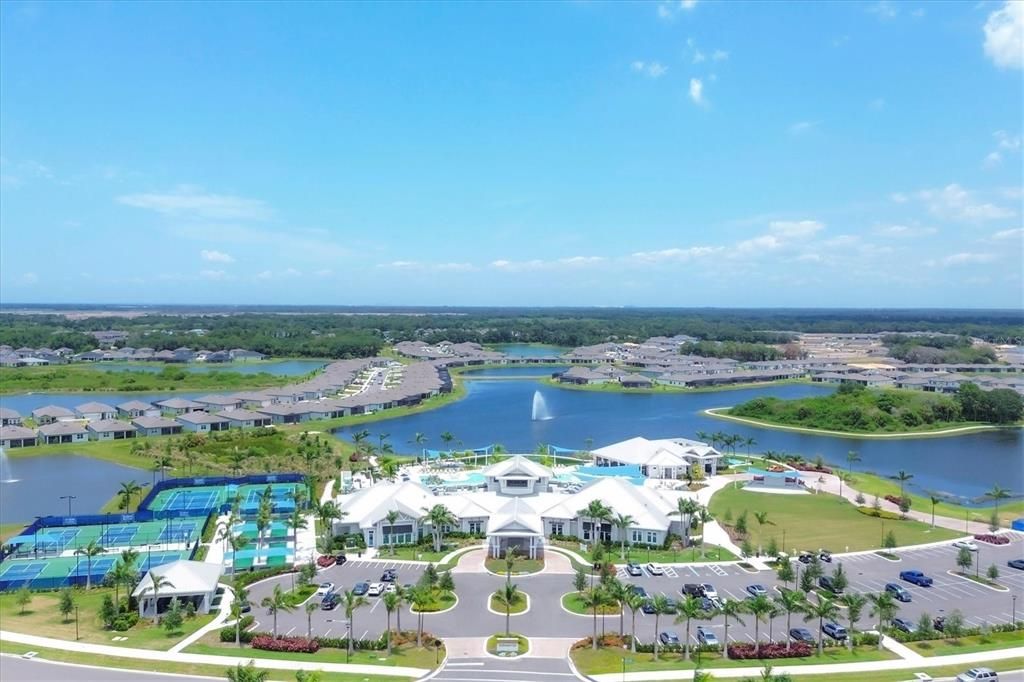 Overview of the Amenity Center- The Driftwood Club and Sailfish Grill