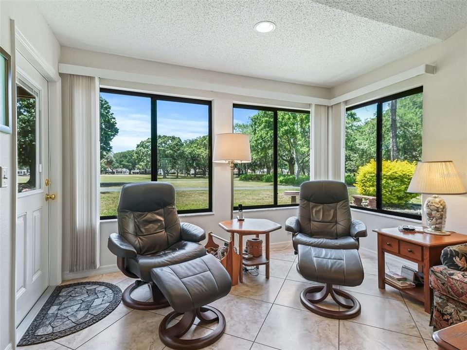 Spectacular golf views from the Family Room