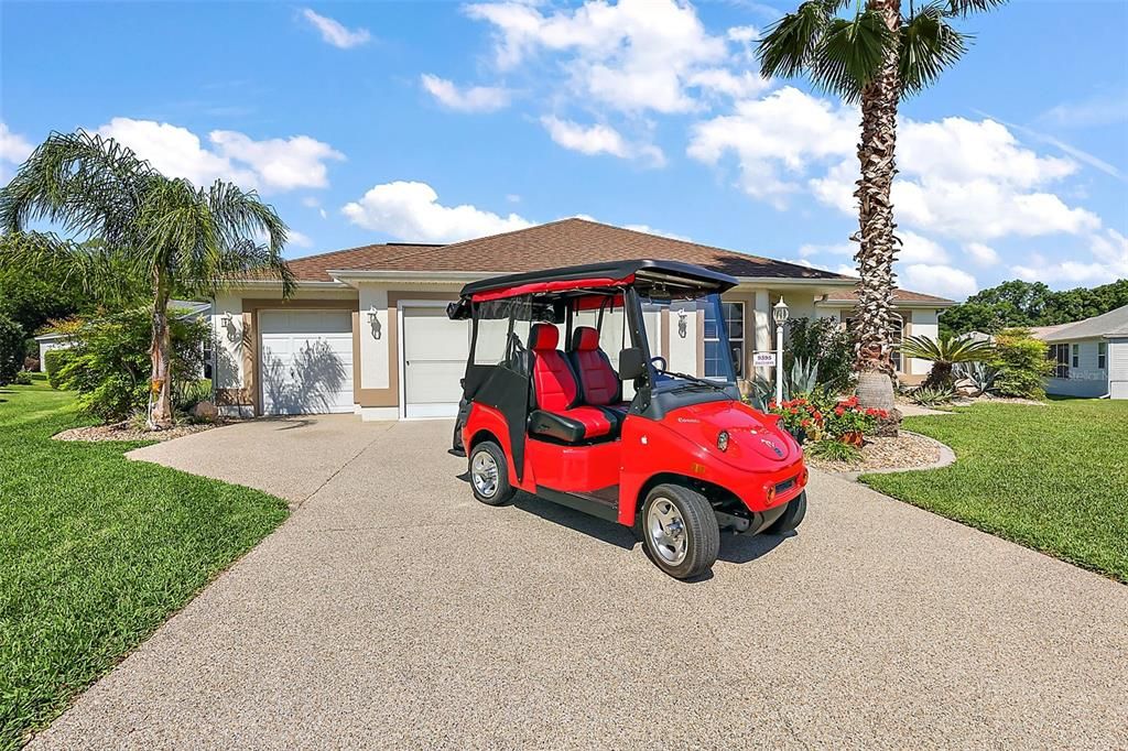 2018 ParCar Golf Cart included