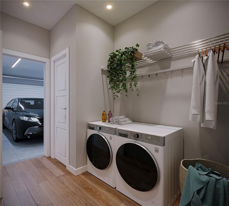 Model Laundry Room