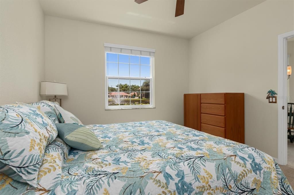 Primary Bedroom with Serene View 602 Casa Del Lago, Venice, FL, 34292