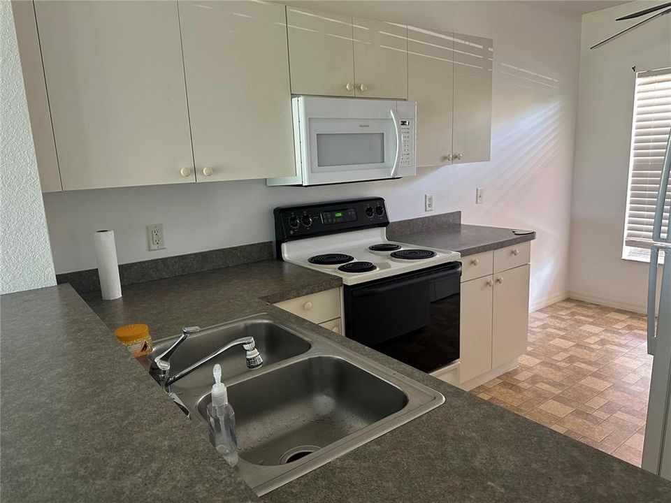 Kitchen from breakfast nook